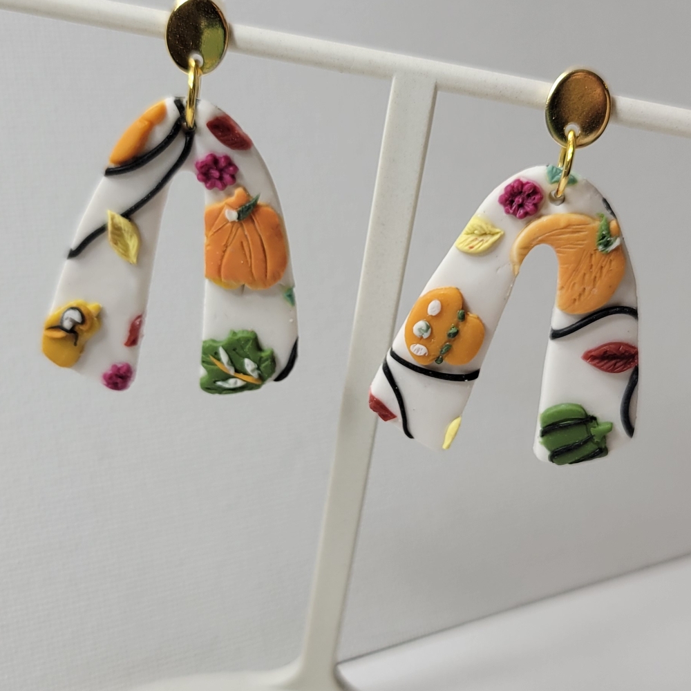 Colorful Arch Earrings